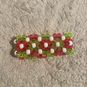 X pattern Kandi cuff